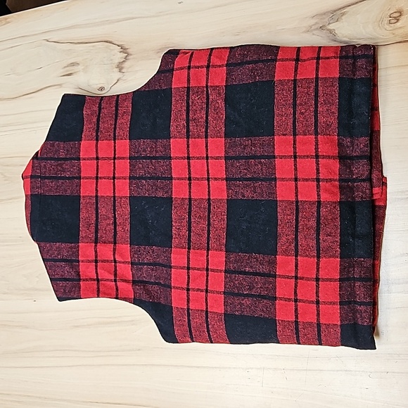 Old Navy Wool Puffer Vest with Pockets - Picture 4 of 6